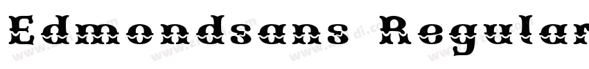 Edmondsans Regular字体转换